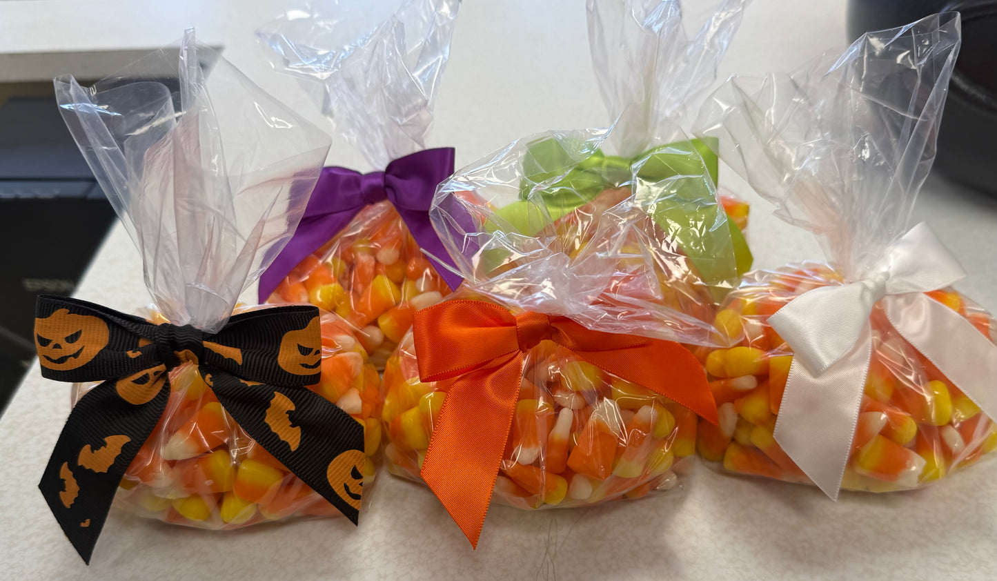 Halloween prepackaged 1/2 pound candy corns