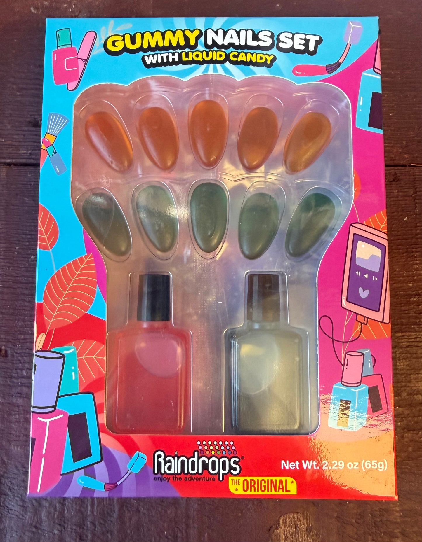 Gummy nails set