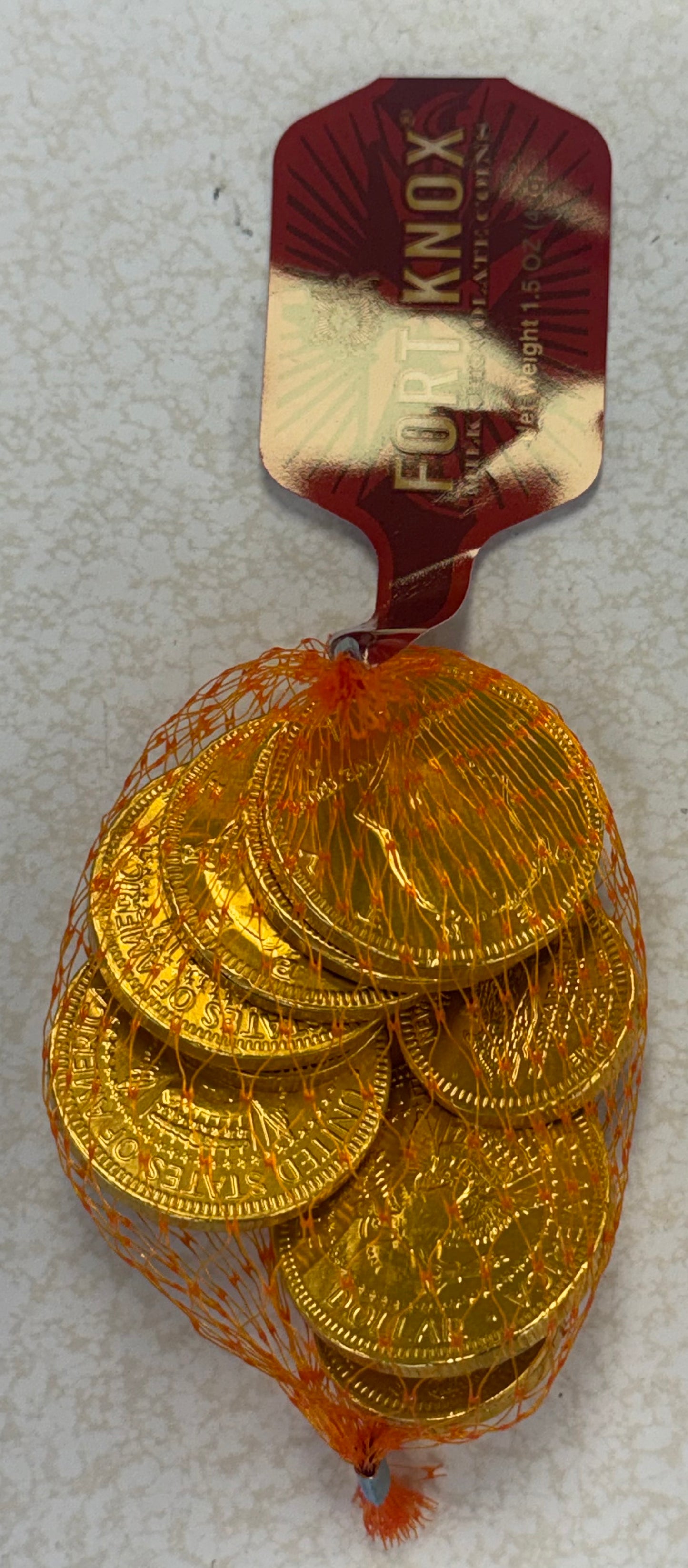 Fort Knox chocolate coins