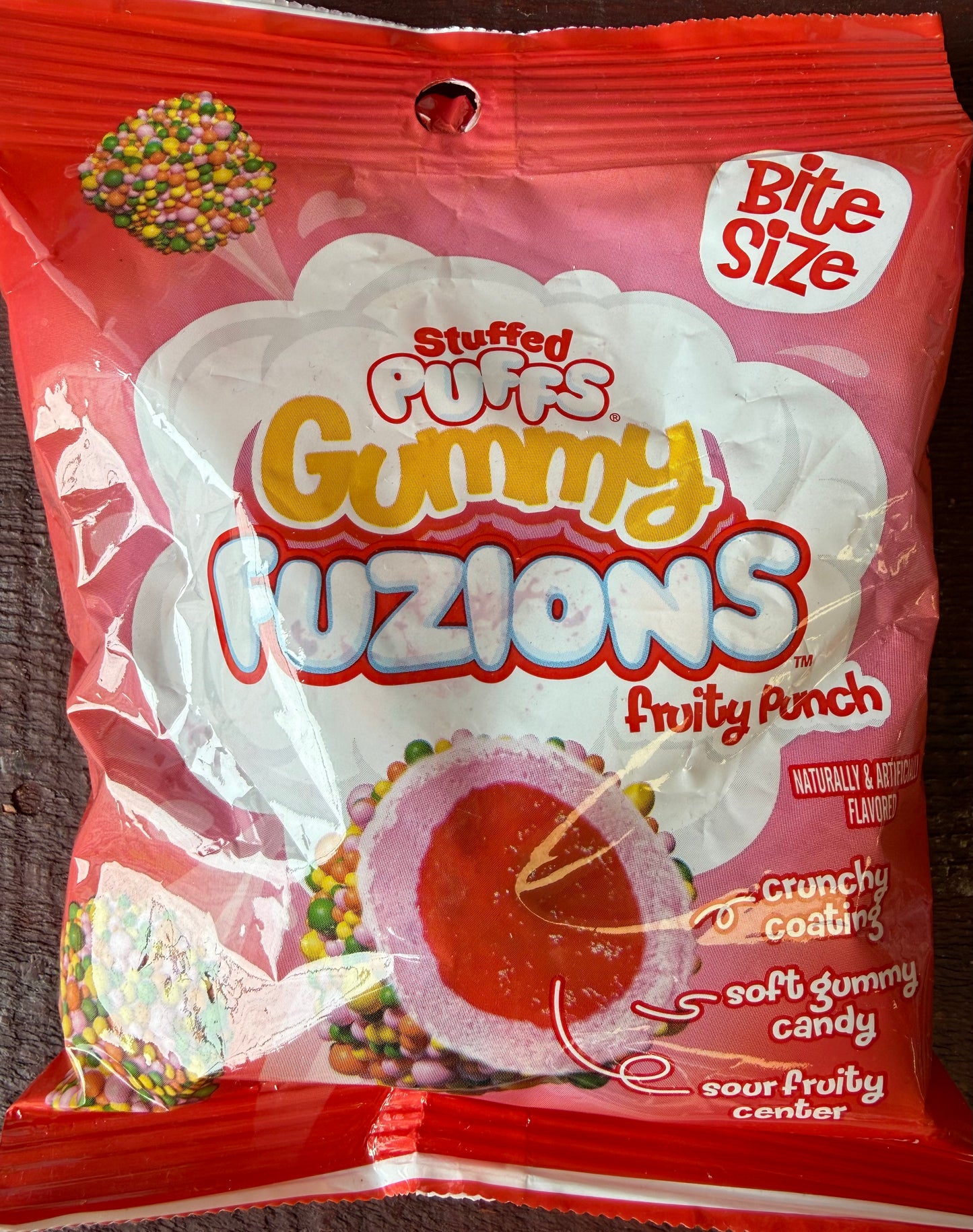 Stuffed Puffs Gummy Fusions- Fruity Punch