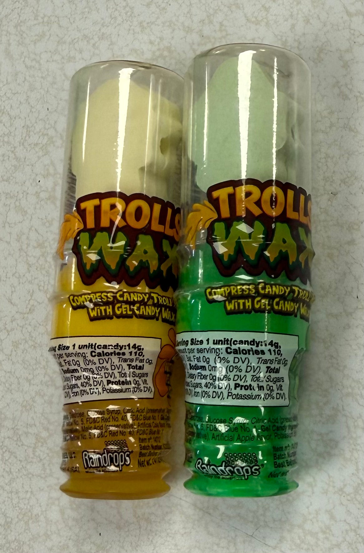 Trolls wax candy ear wax