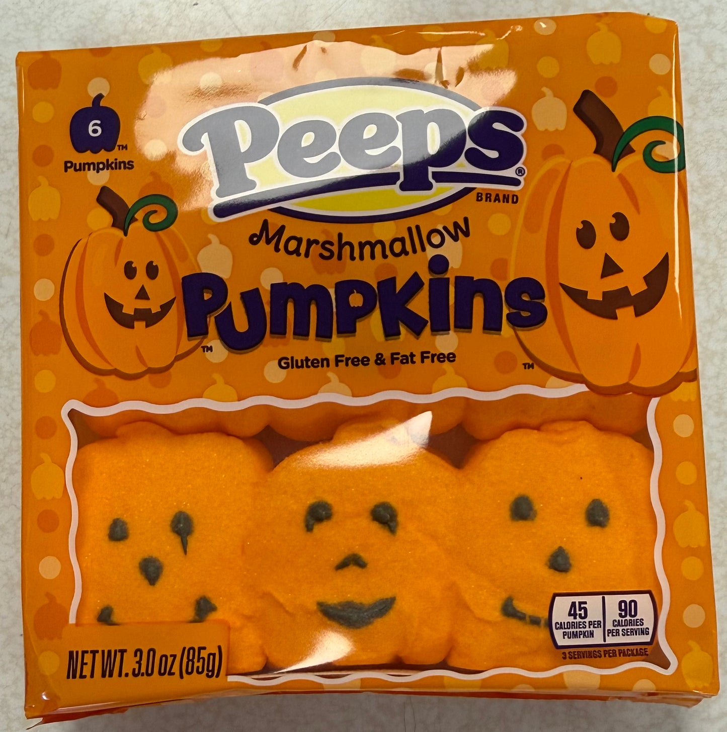 Peeps pumpkins