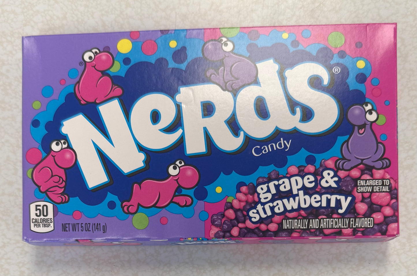 Nerds grape and strawberry
