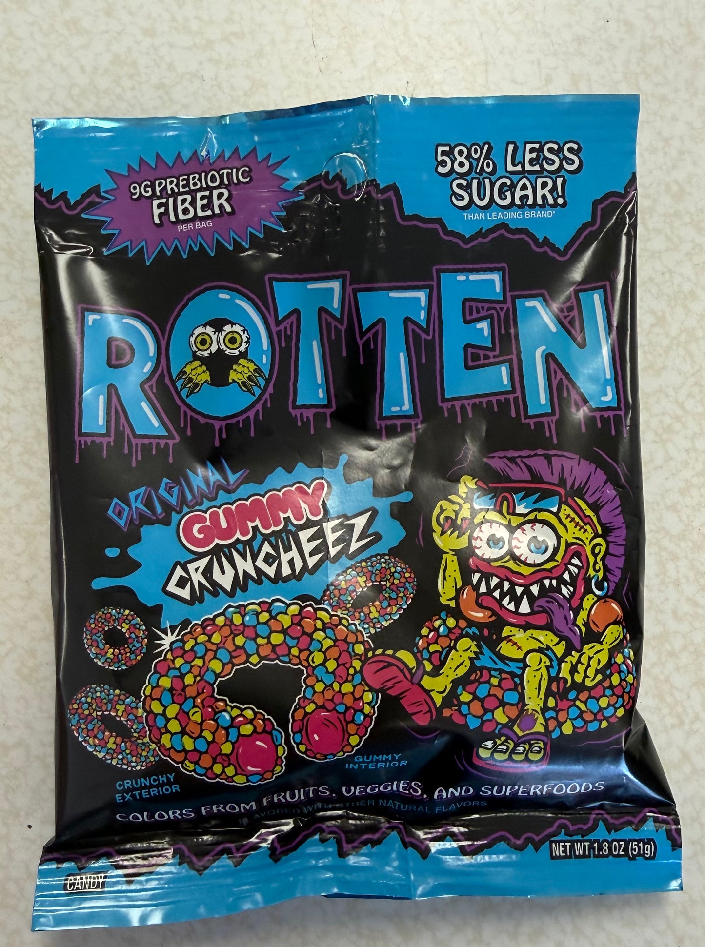 Rotten gummy cruncheez