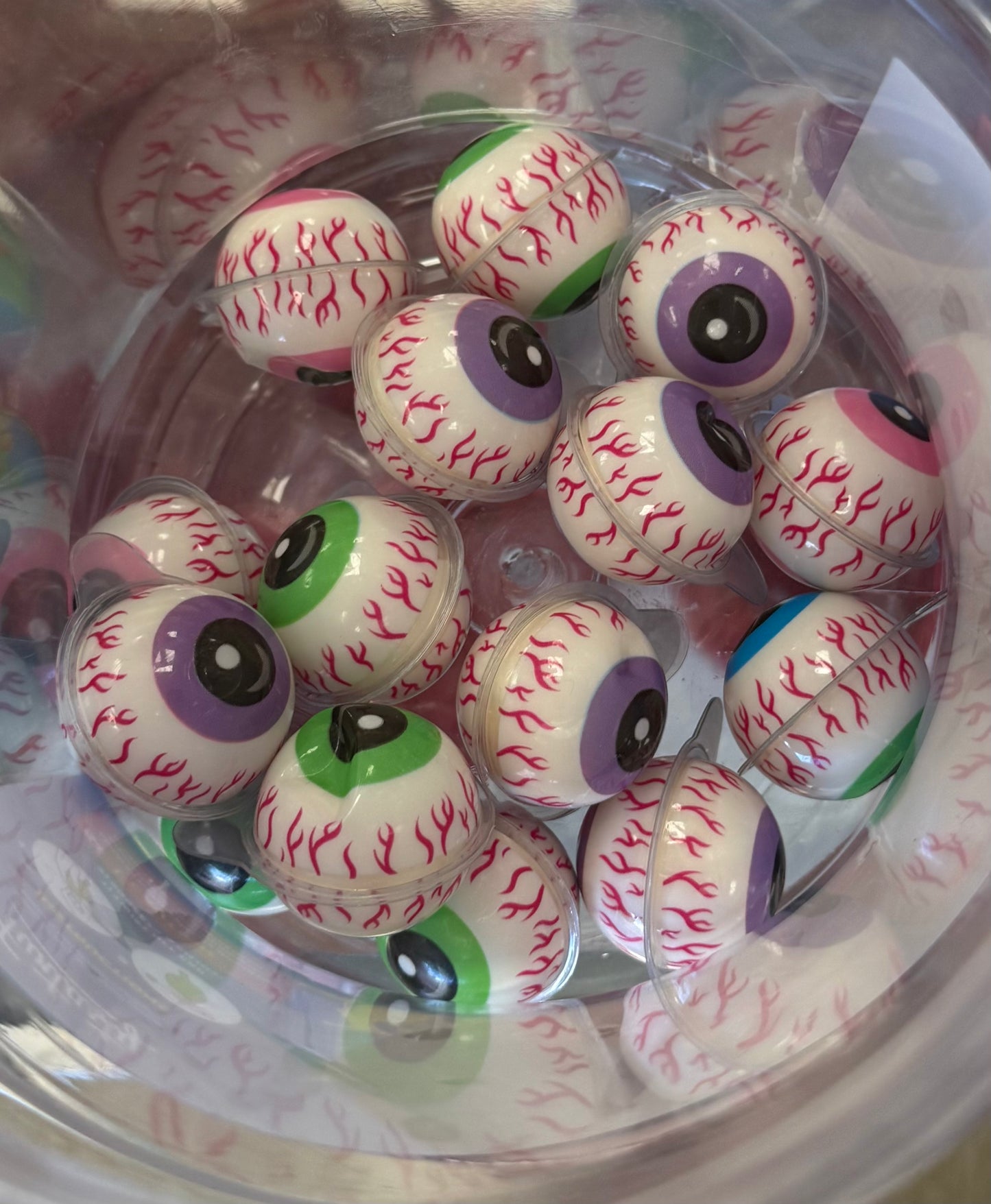 Eyeballs gummy candy