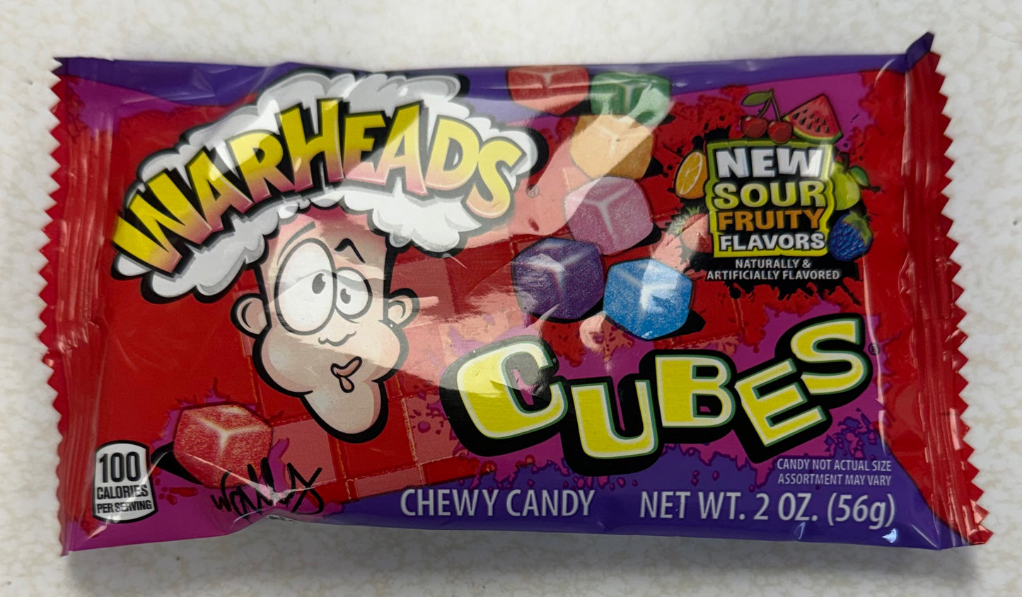 Warheads cubes 2oz