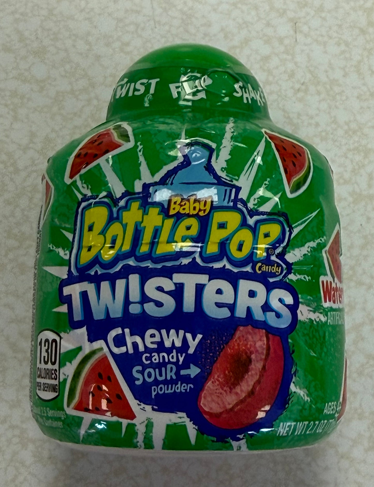 Baby bottle pop twisters