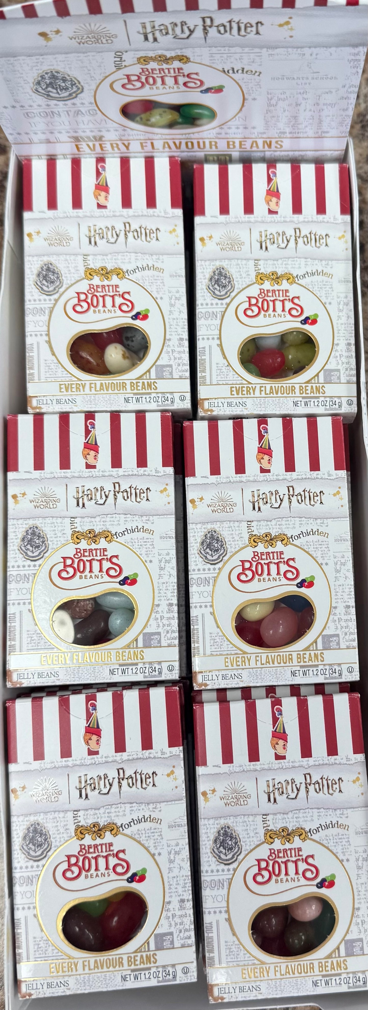 Harry Potter Bertie bott’s beans