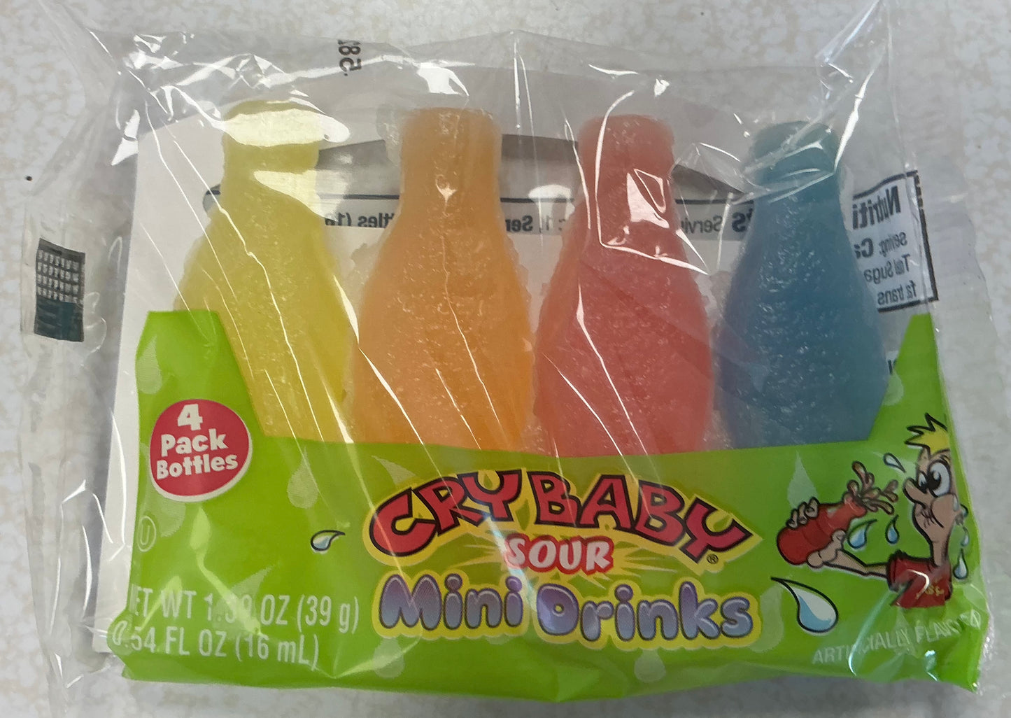 Crybaby sour mini drinks