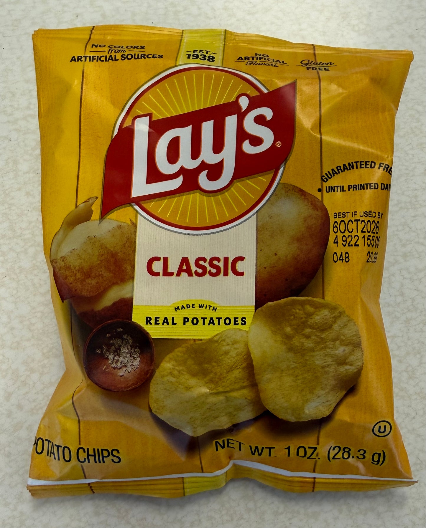 Lay’s classic 1oz bag