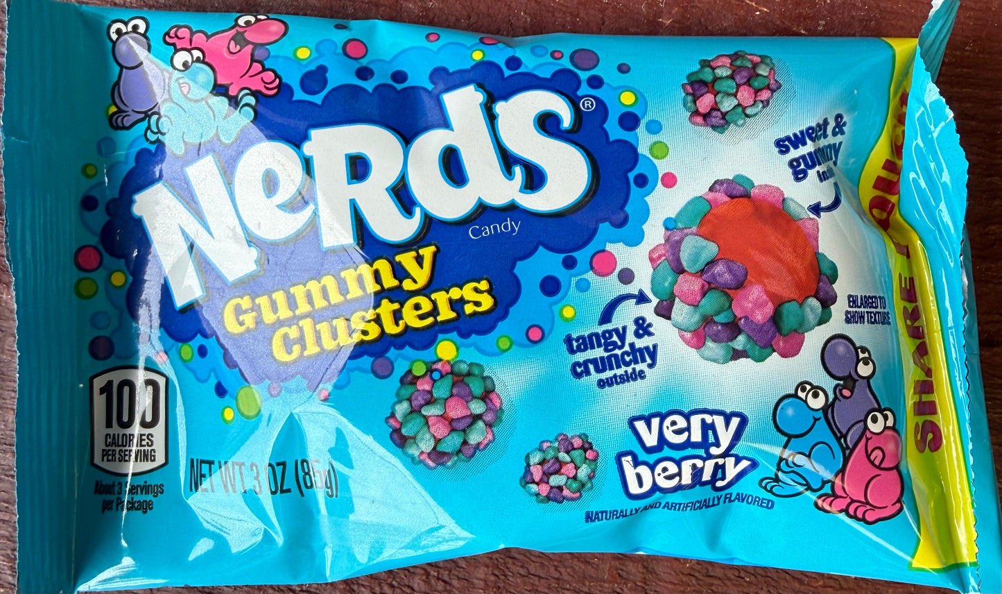 Nerds Gummy Clusters- Very Berry