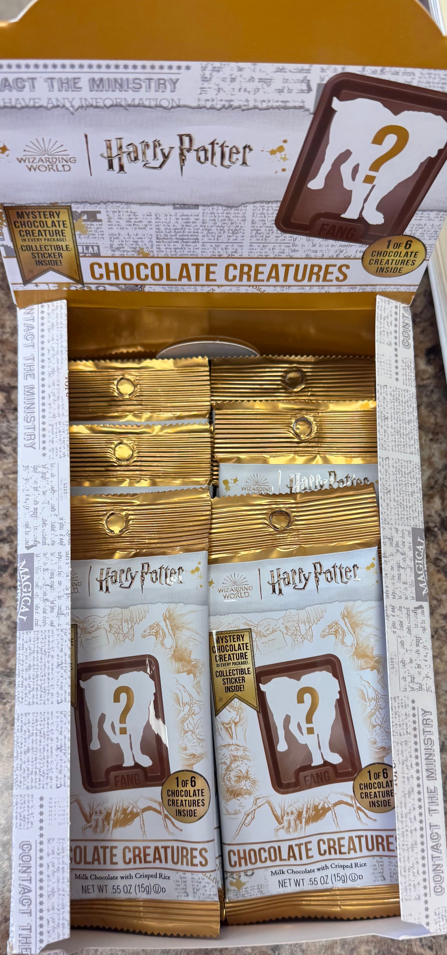 Harry Potter Chocolate Creatures