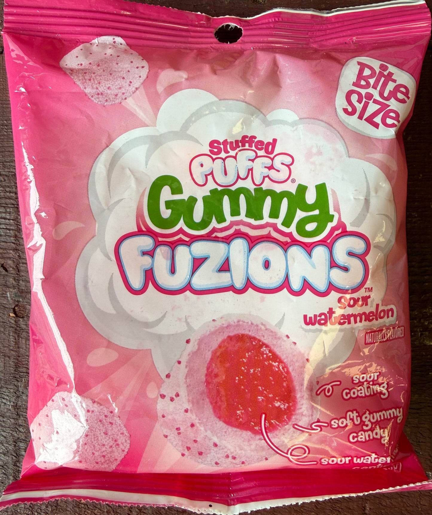 Stuffed Puffs Gummy Fusions- Sour Watermelon