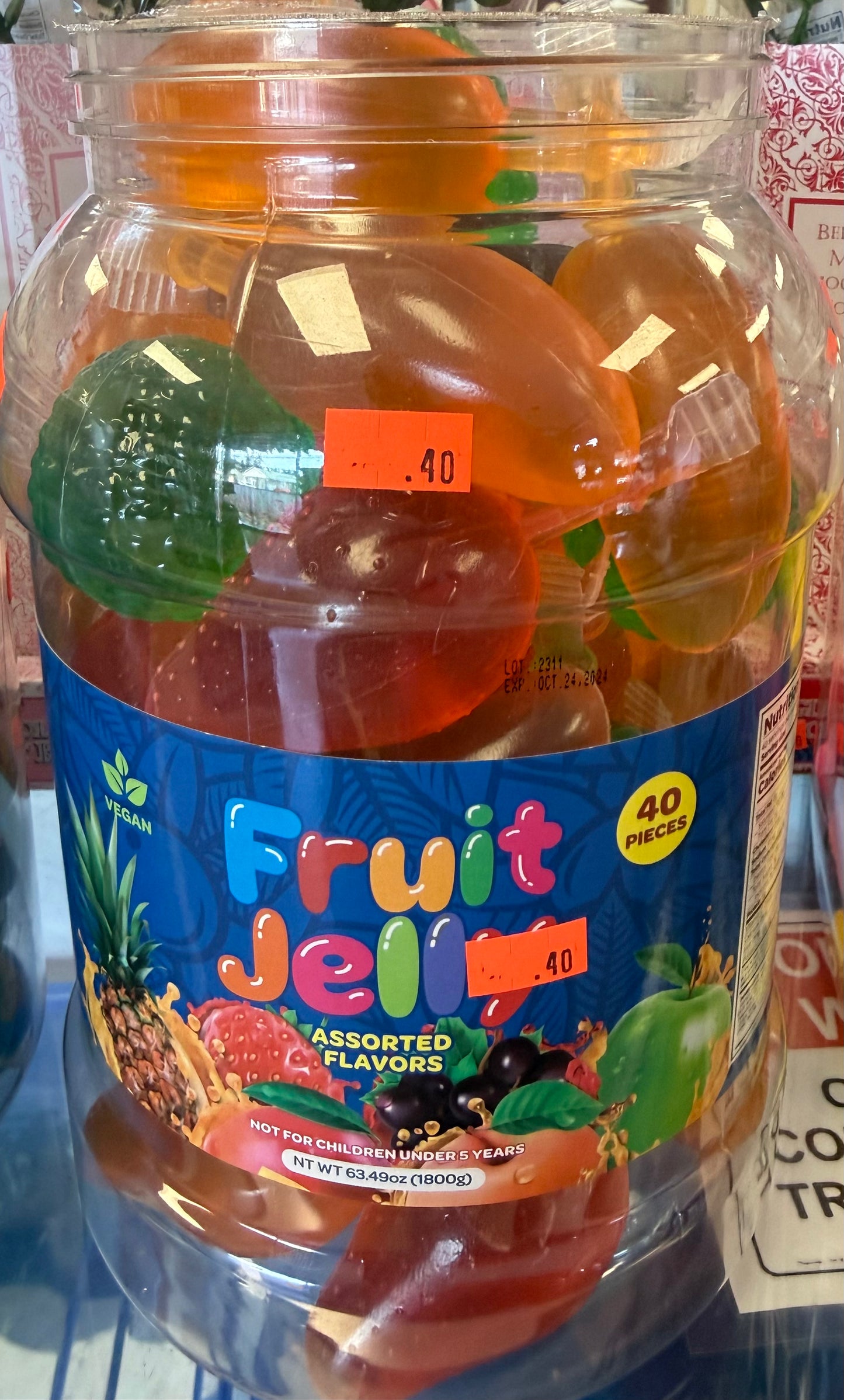 Jelly fruit single