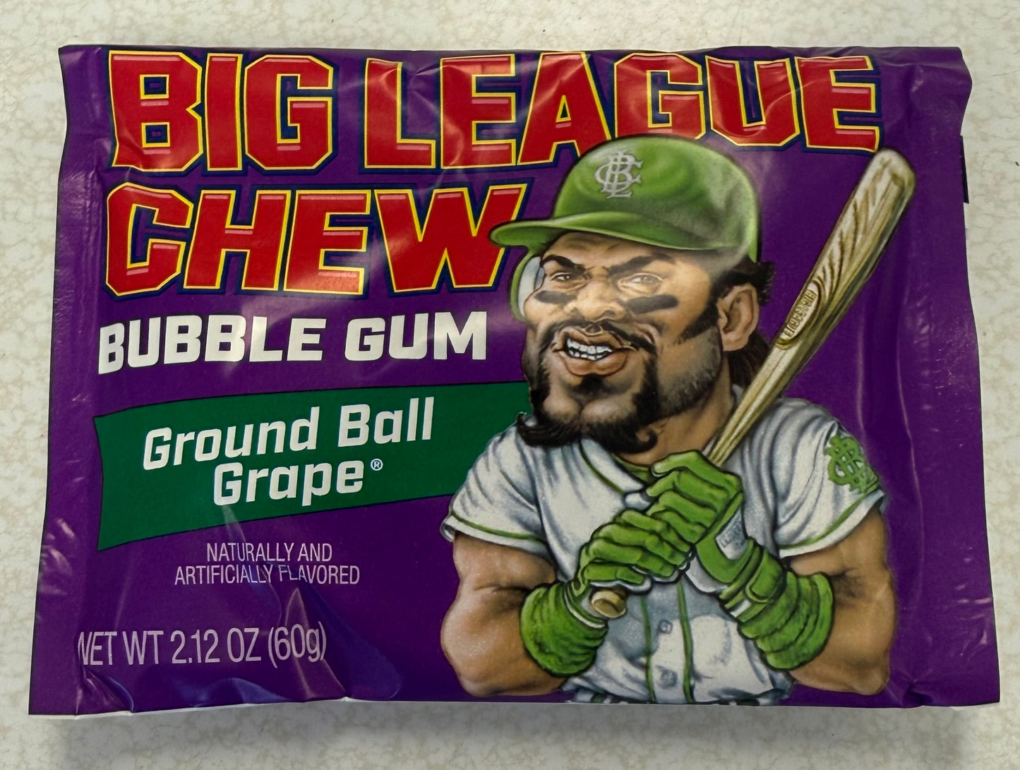 Big league chew ground ball grape