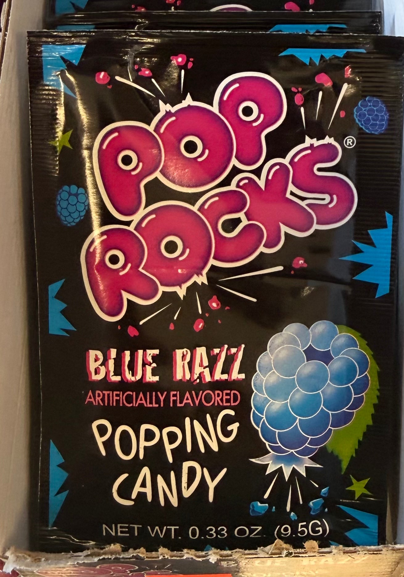 Pop rocks blue razz