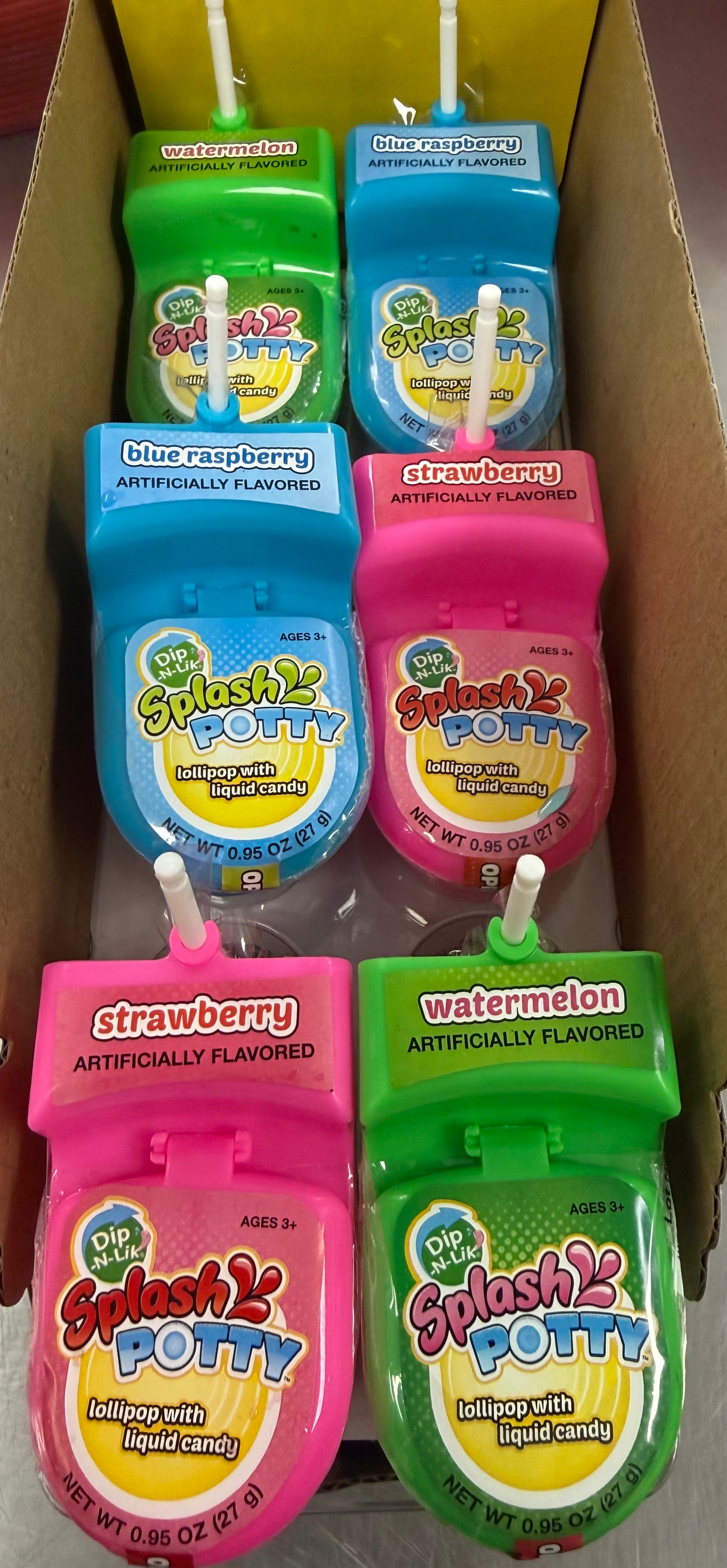 Dip-N-Lik splash potty
