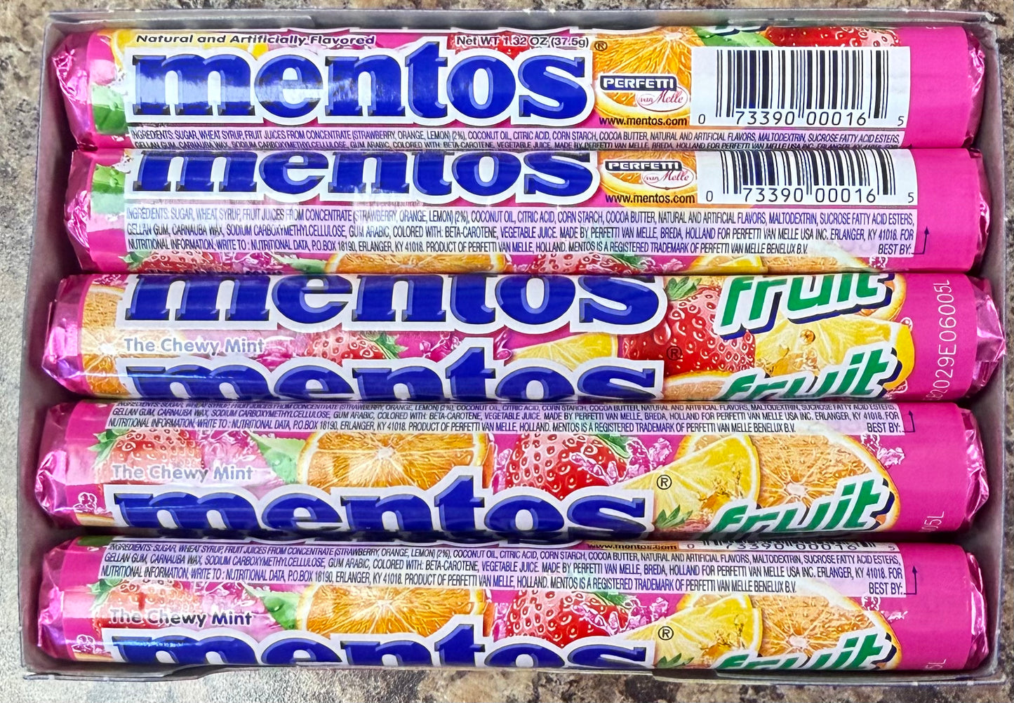 Mentos fruit