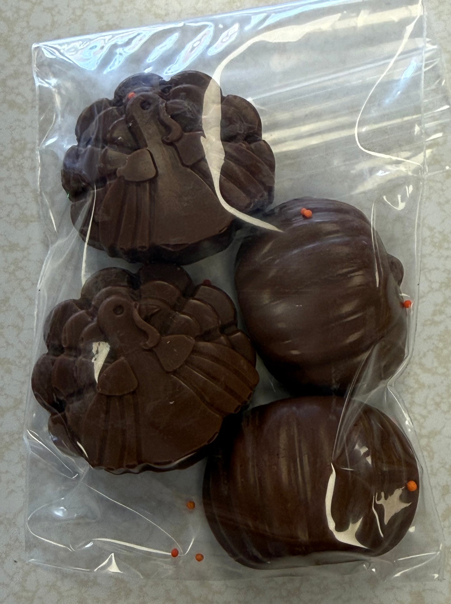 Thanksgiving chocolates