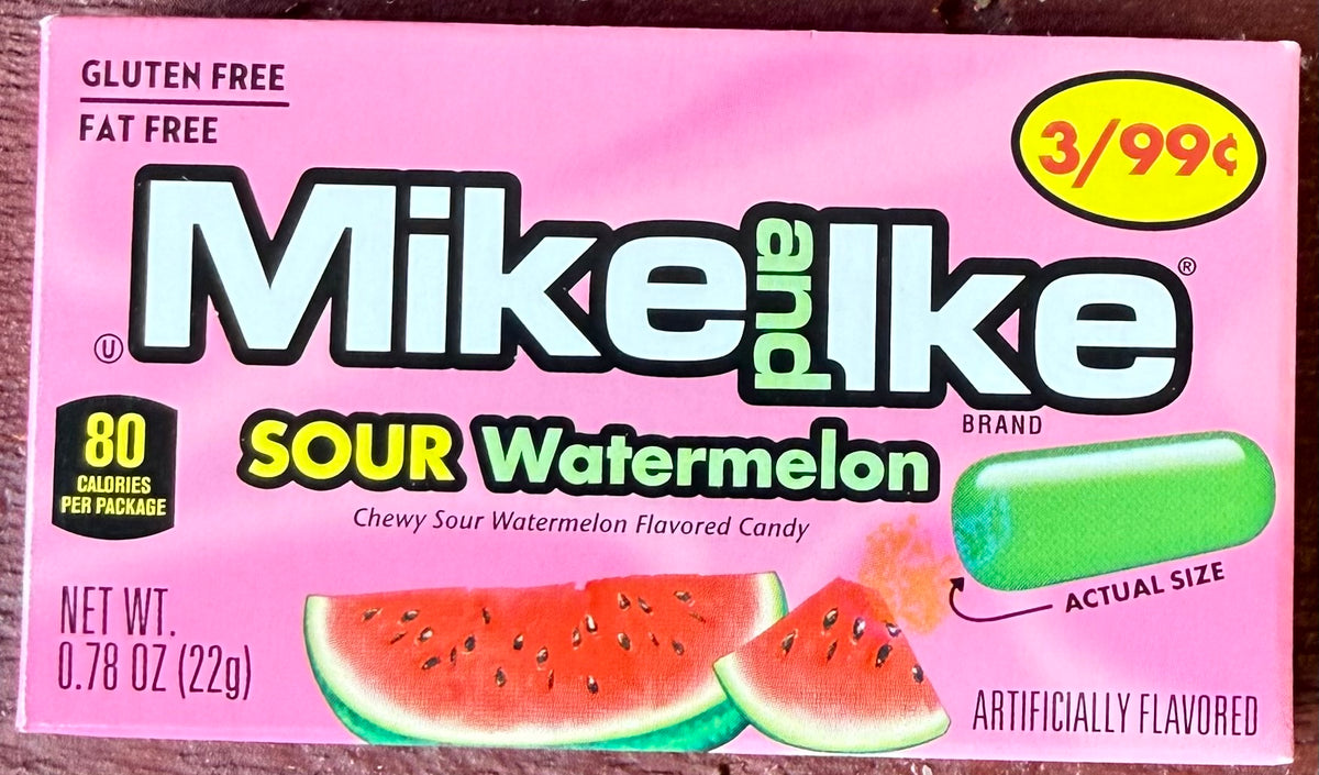 Mike and Ike- Sour Watermelon