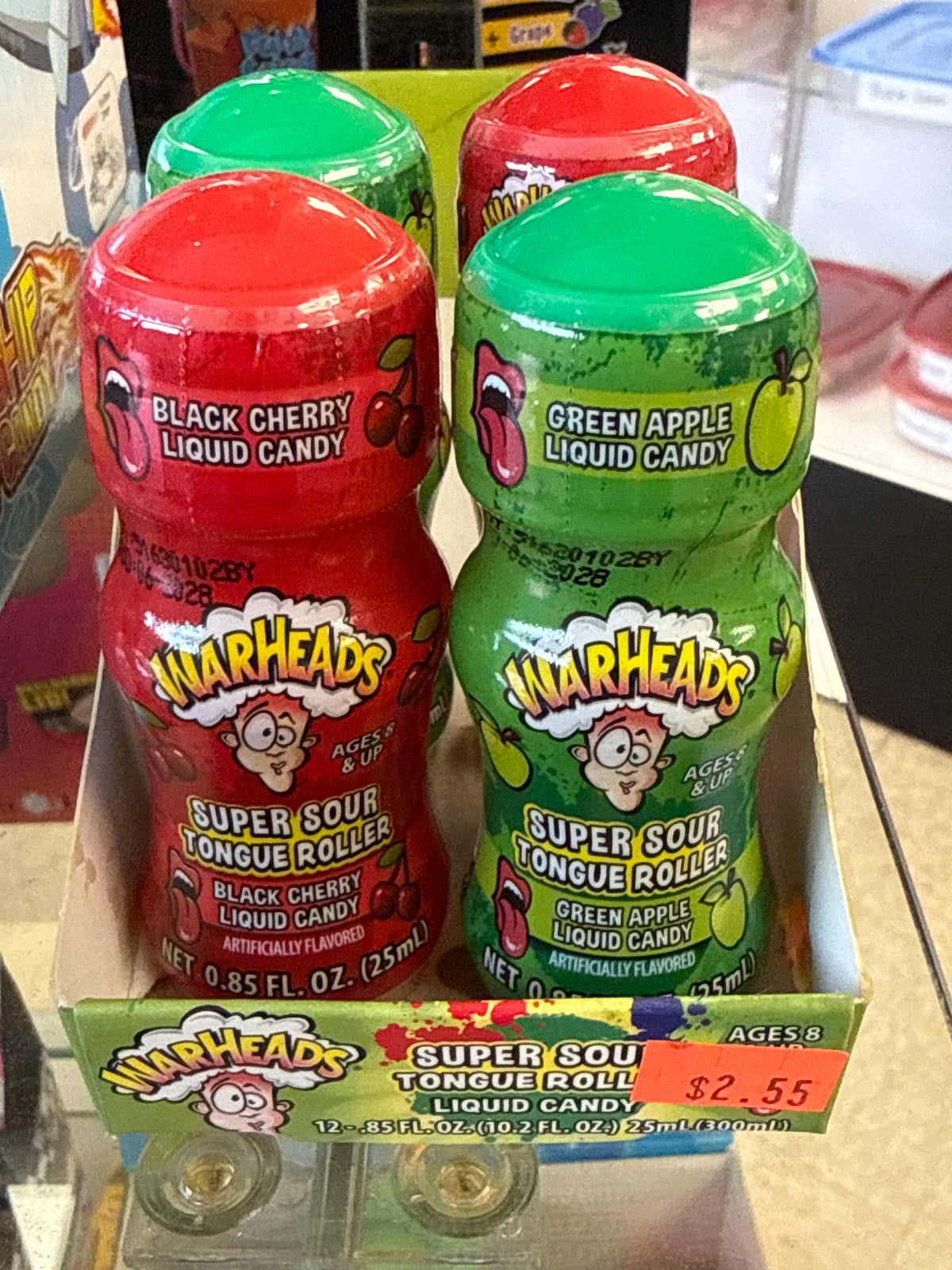 War Heads Super Sour Tongue Roller