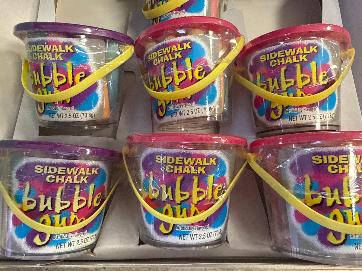 Sidewalk Chalk Bubble Gum