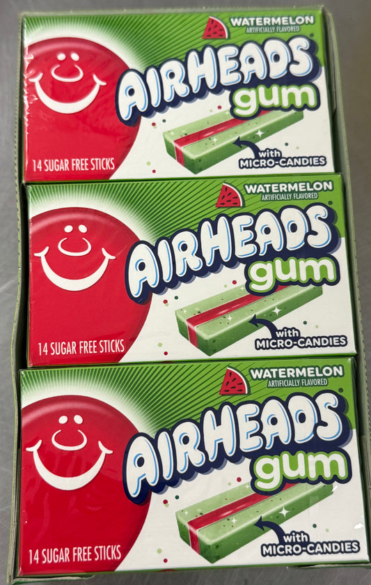 Airheads gum watermelon