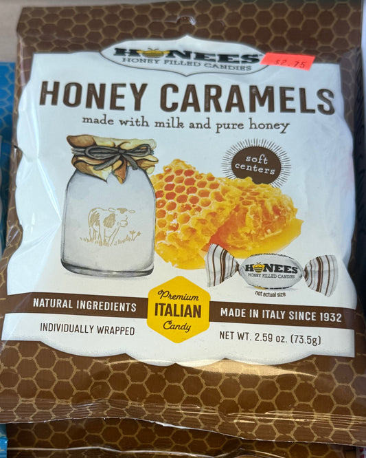 Honees honey caramels
