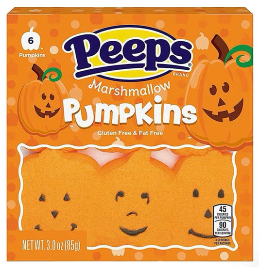 Peeps pumpkins
