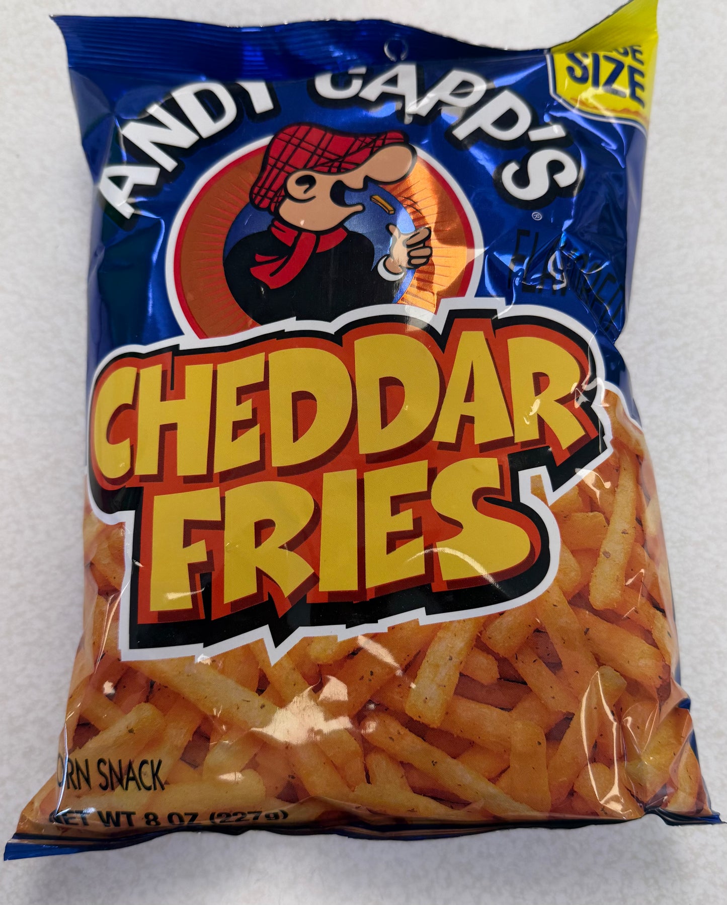 Andy Capp’s Cheddar Fries 8oz bag