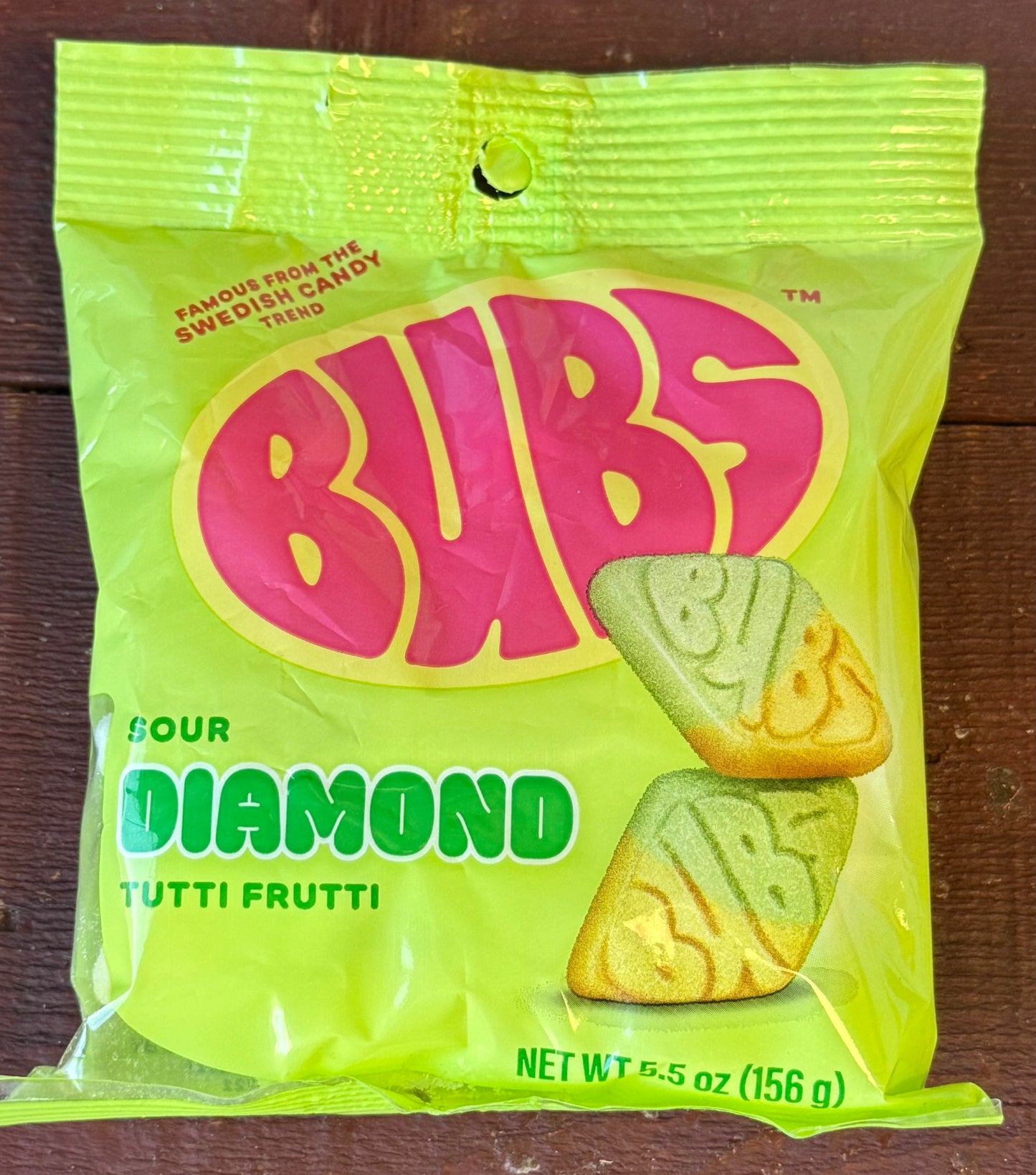 Bubs sour diamond tutti fruity