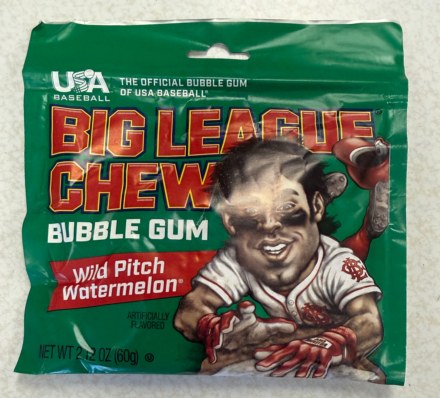 Big league chew wild pitch watermelon