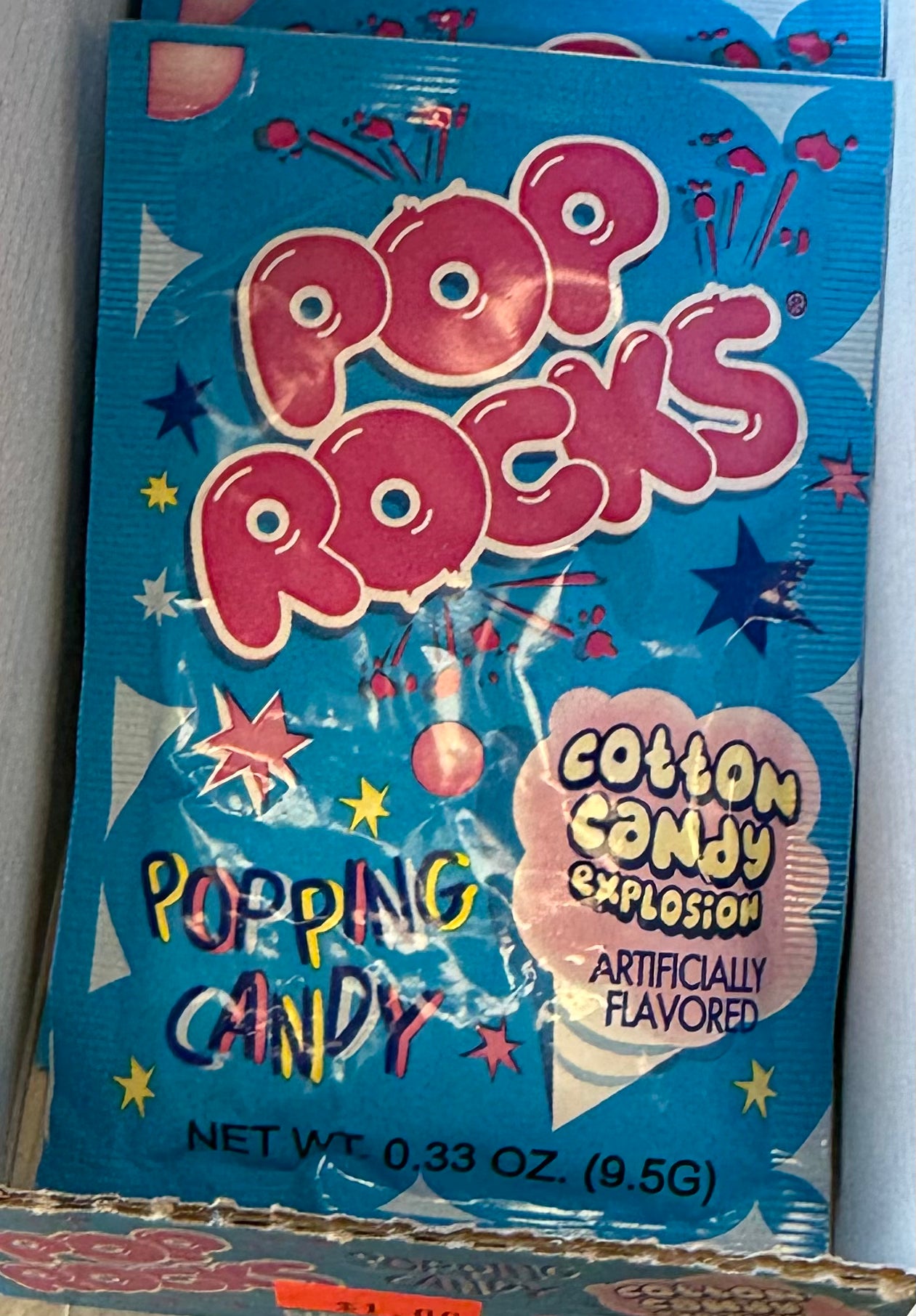 Pop rocks cotton candy