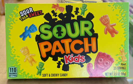 Sour patch kids theatre box