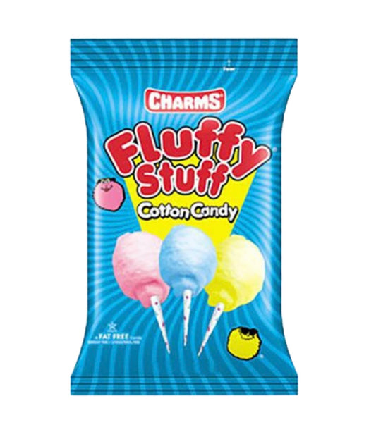 Fluffy stuff cotton candy