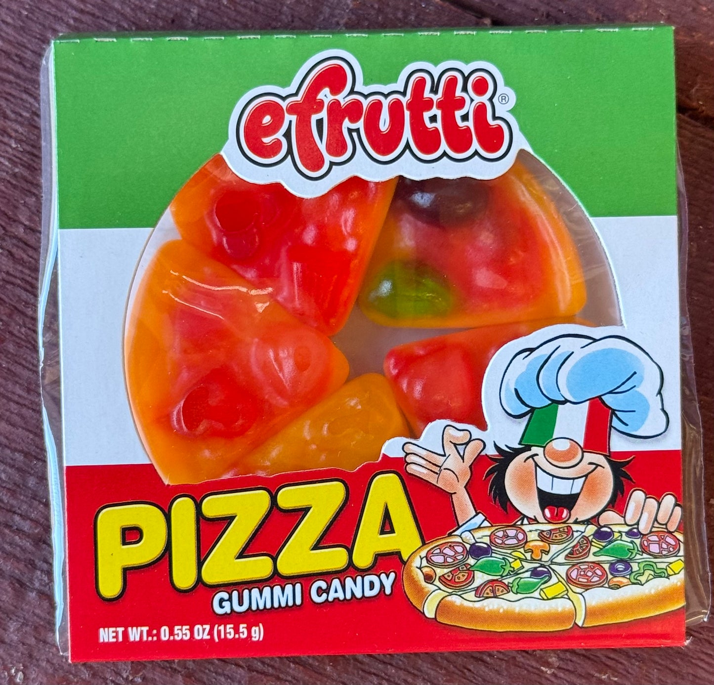 Efrutti gummy pizza