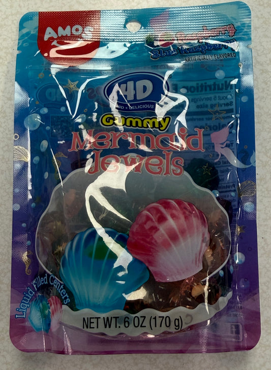 4D gummy mermaid jewels