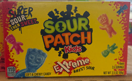 Sour patch kids extreme theatre box