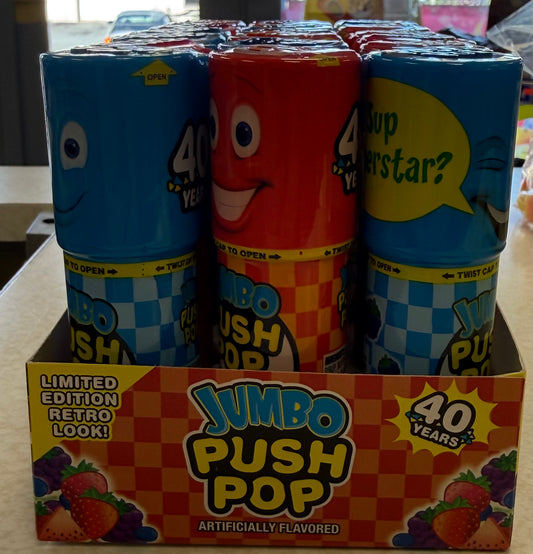 Jumbo push pop