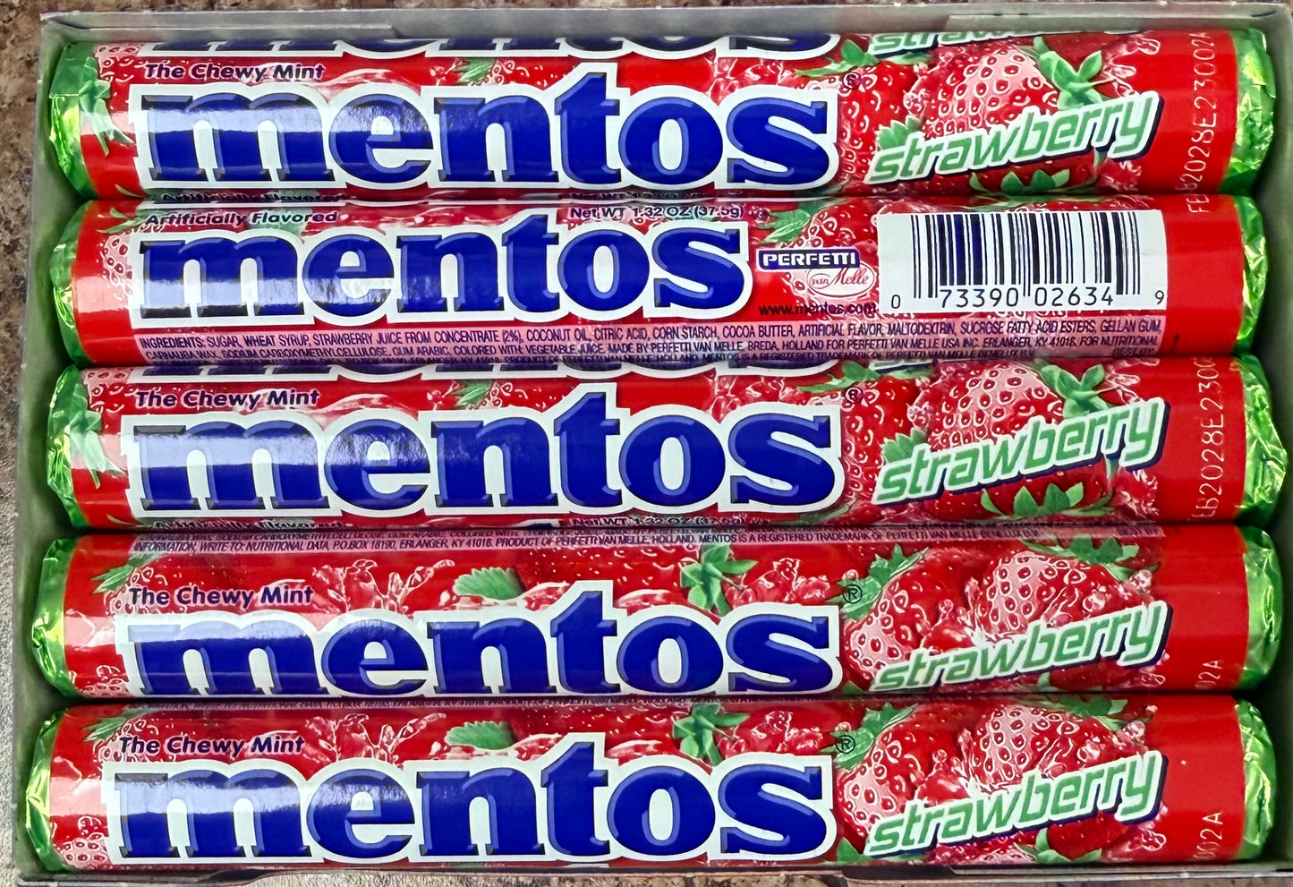 Mentos Strawberry