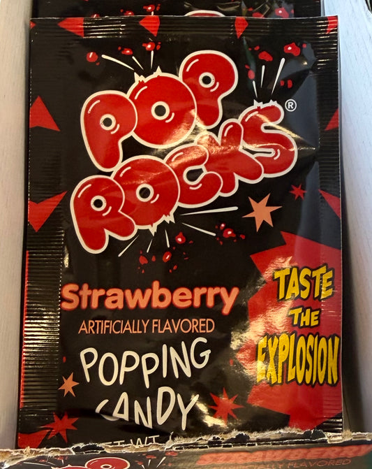 Pop rocks strawberry