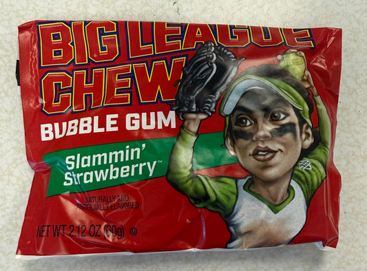 Big league Chew slammin’ strawberry