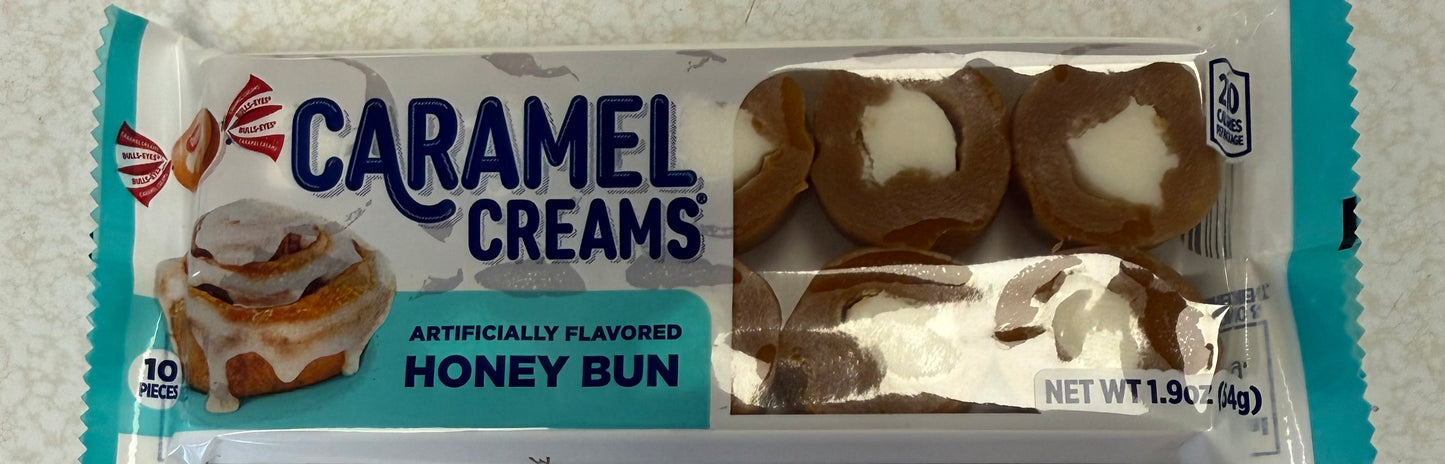 Caramel creams honey bun
