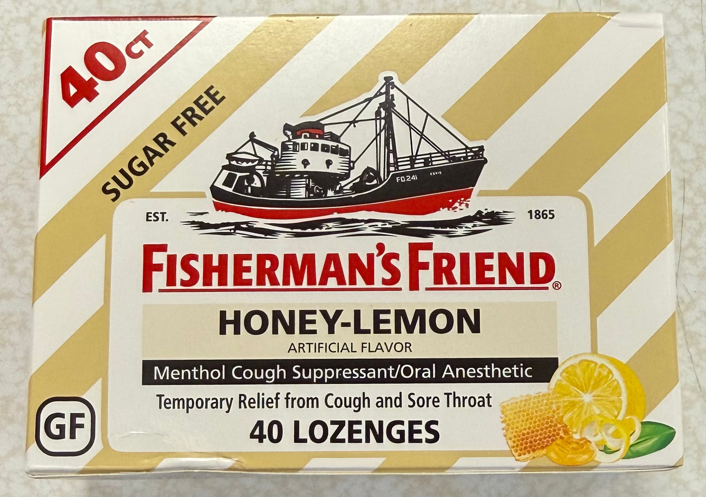 Fisherman’s friend honey-lemon