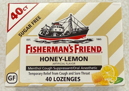 Fisherman’s friend honey-lemon