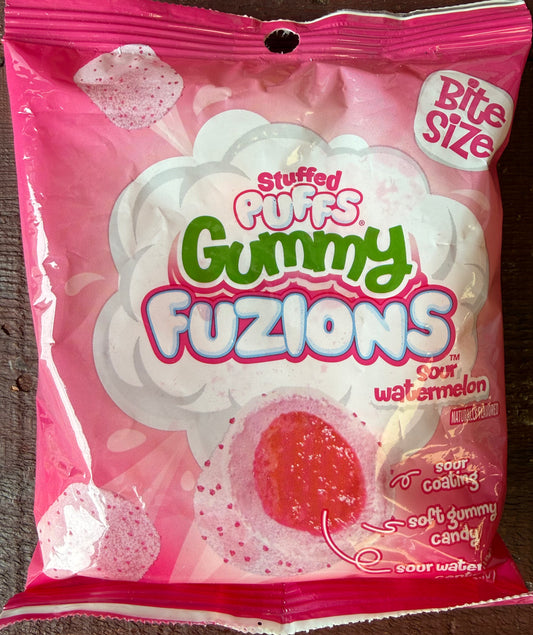 Stuffed Puffs Gummy Fusions- Sour Watermelon