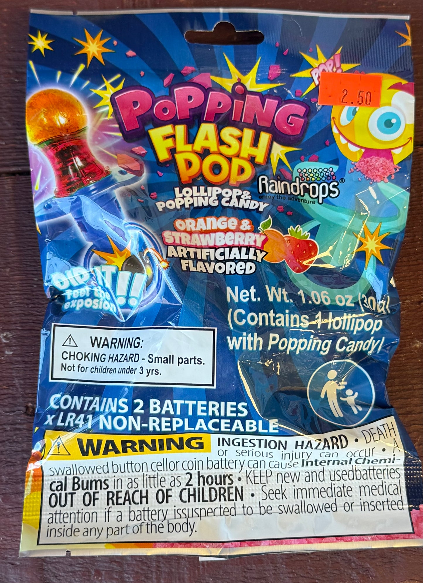 Popping flash pop