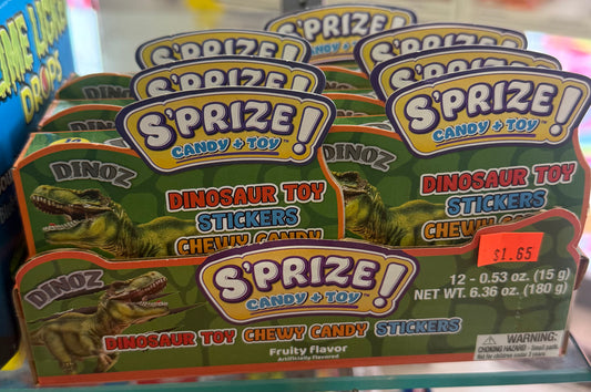 S’Prize candy + toy
