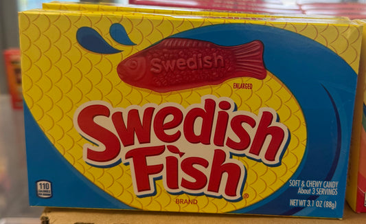 Swedish fish theatre box