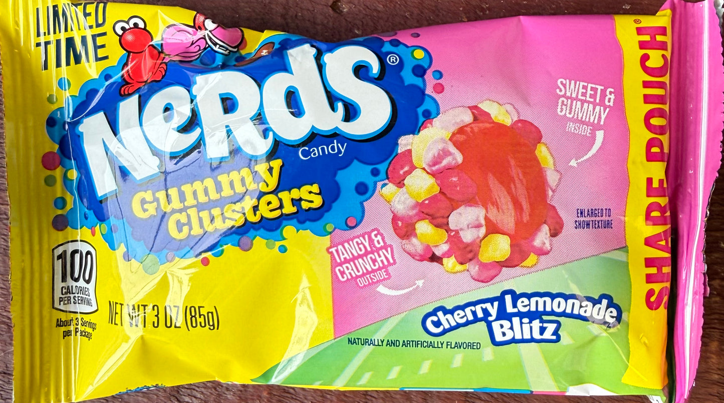 Nerds Gummy Clusters- Cherry Lemonade Blitz